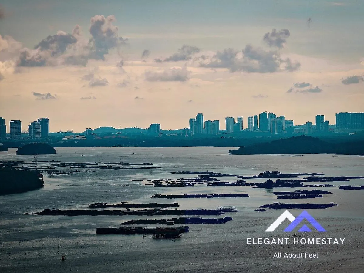 Daire Paragon Residences By Elegant Johor Bahru Malezya